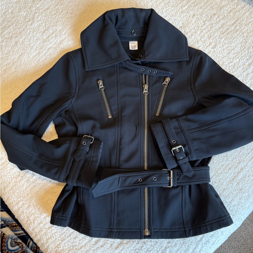 Jockey Women's Black Leather Jacket